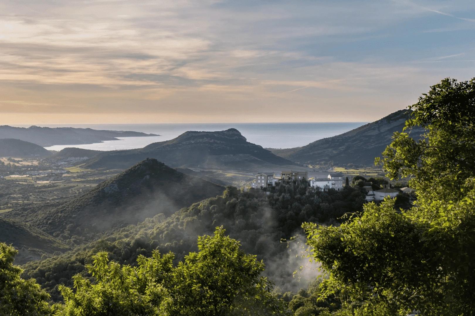 L'arrière-pays du Valinco à Olmeto
