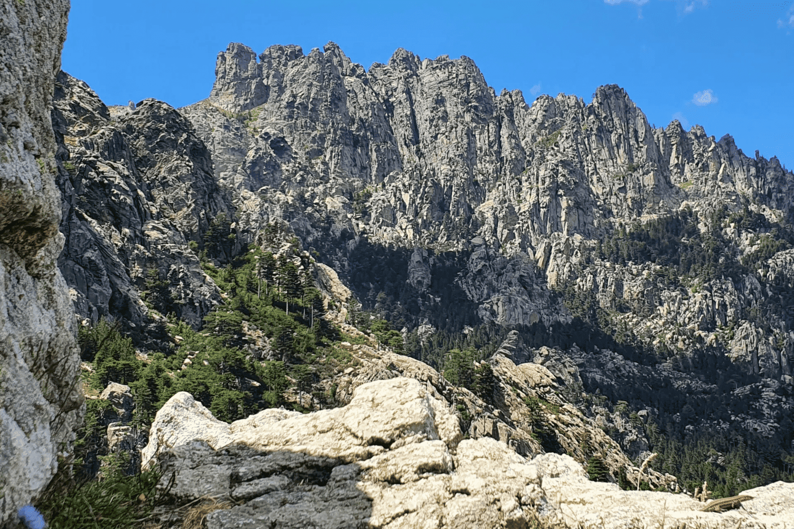 Les Aiguilles de Bavella près de Propriano