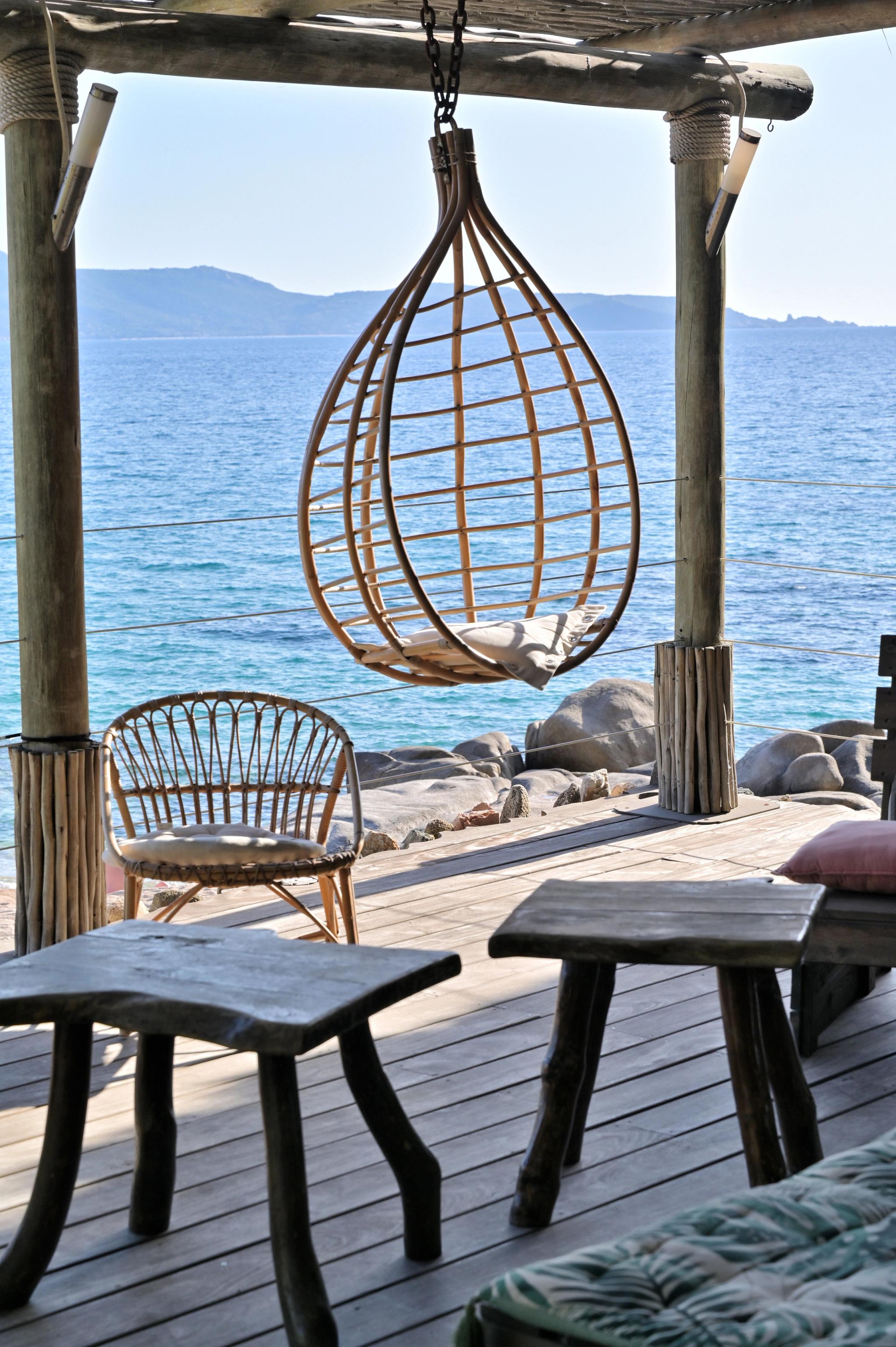 bar sur la plage à Olmeto